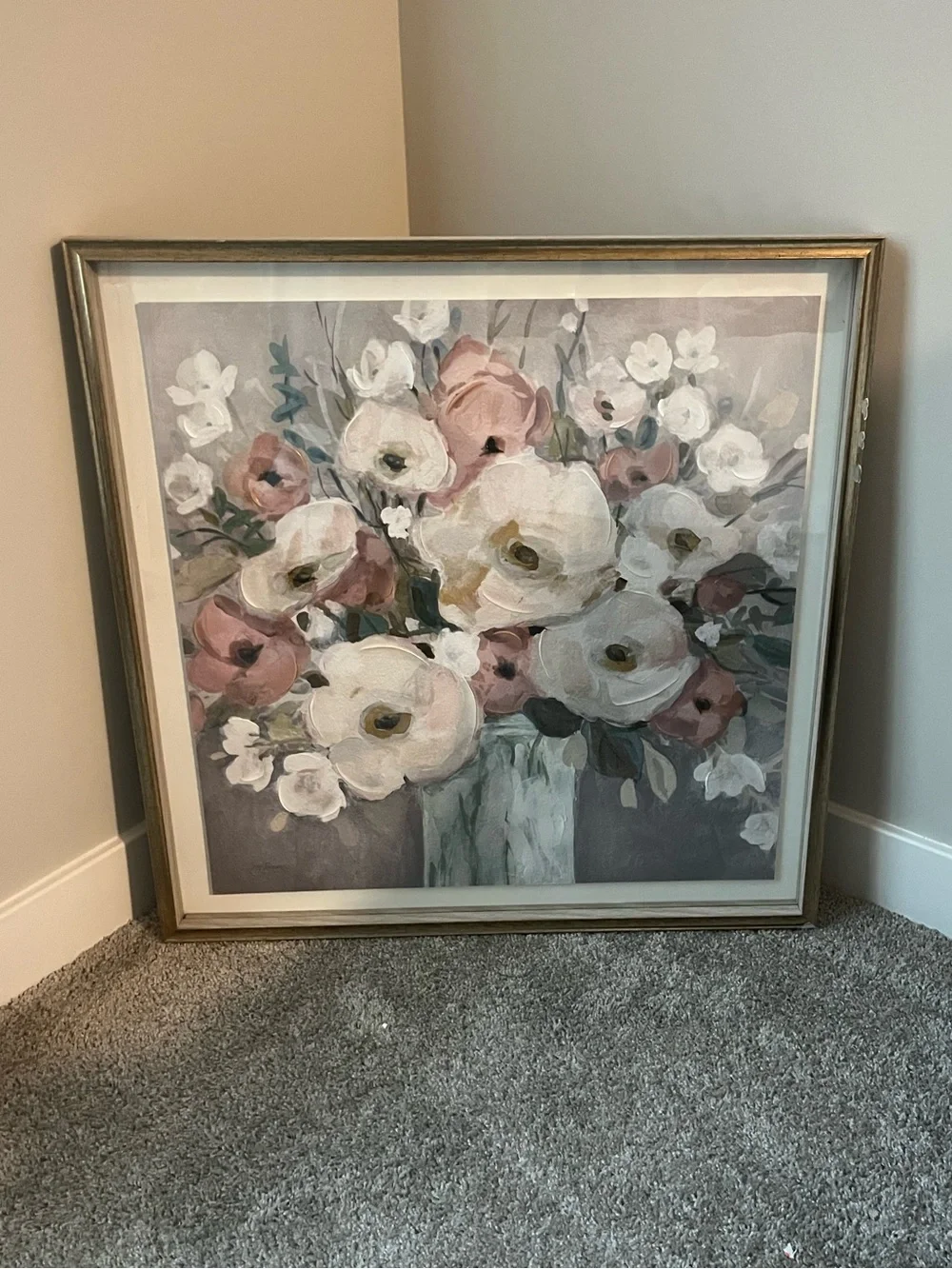 Floral Wall Art 28in x 28 in